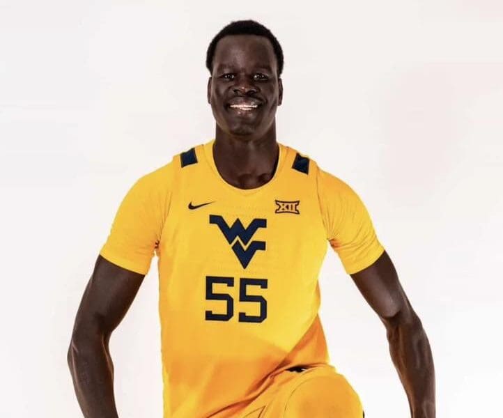 WVU Basketball center Amadou Seini