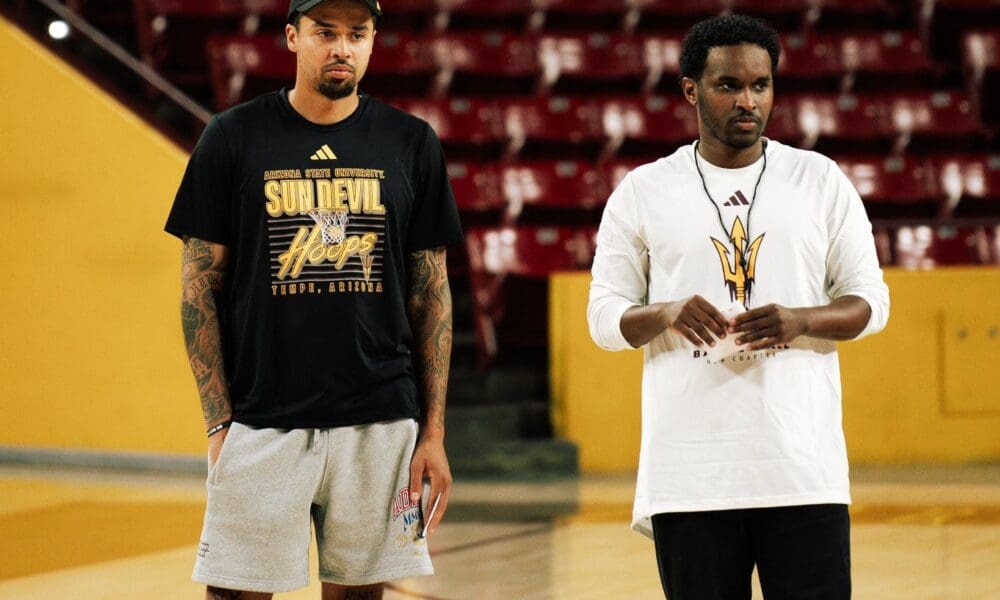 WVU Basketball coach Yusuf Ali