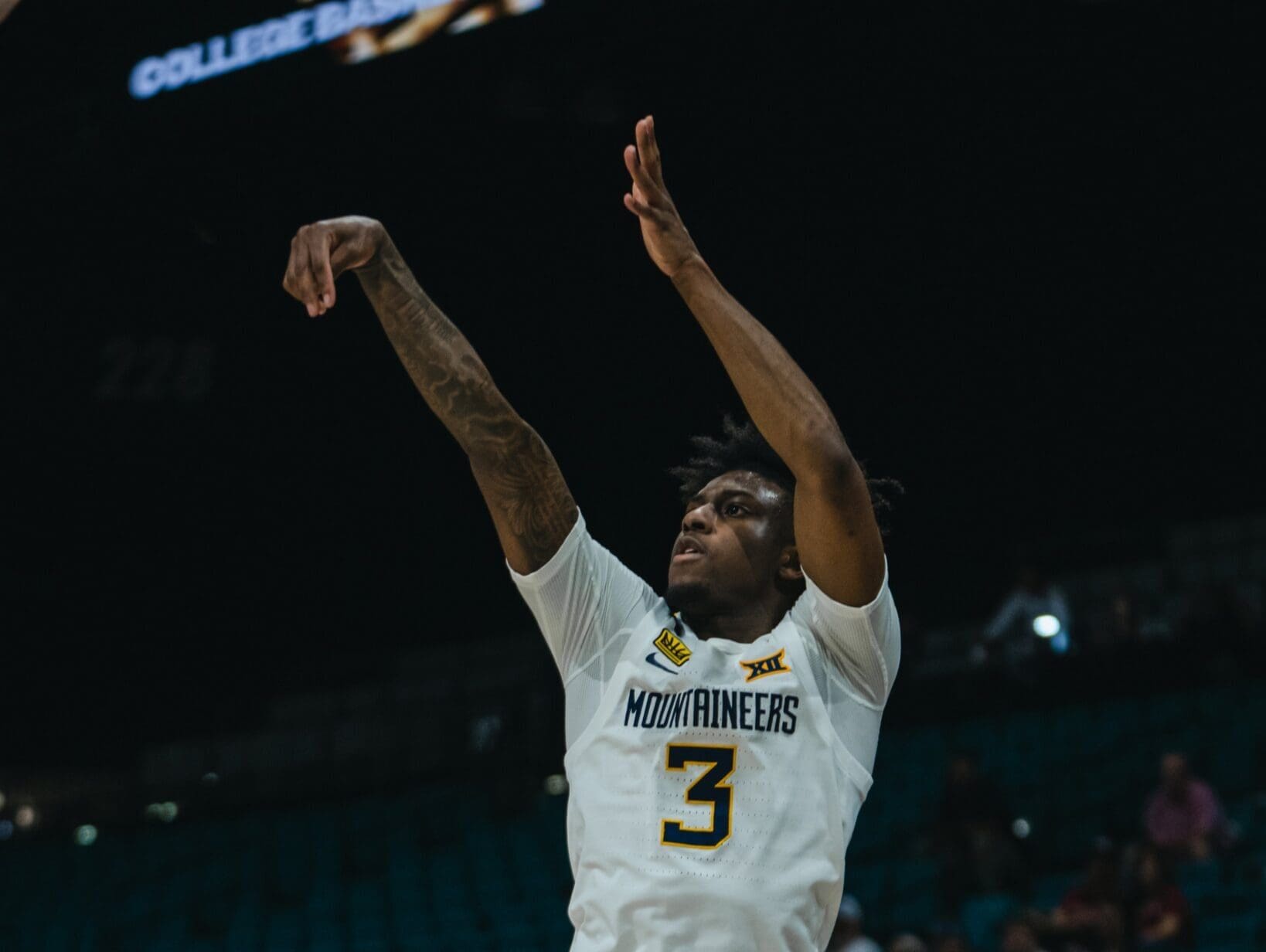 WVU Basketball guard Honor Huff at Crown