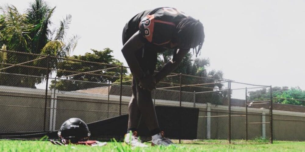 WVU Footabll ATH DeMarcus DeRoche