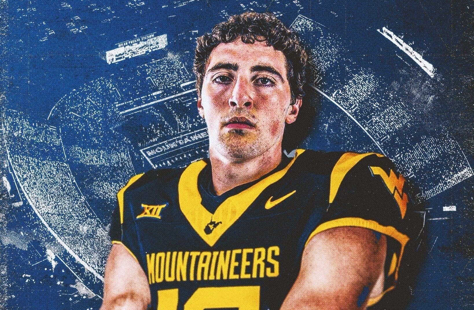WVU Footabll WR John Neider