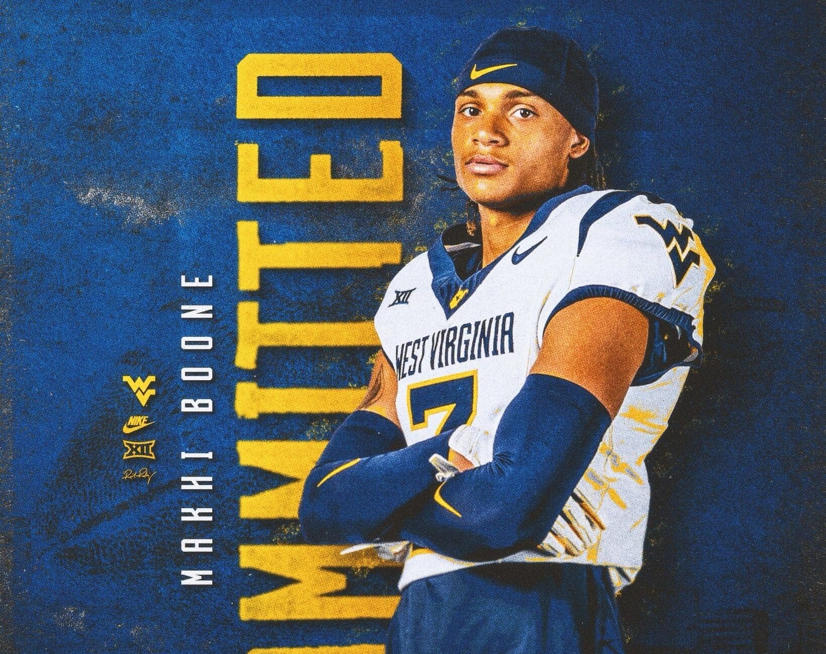 WVU Football DB Makhi Boone