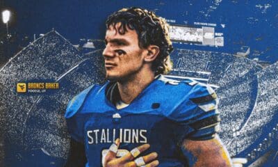 WVU Football LB Broncs Baker