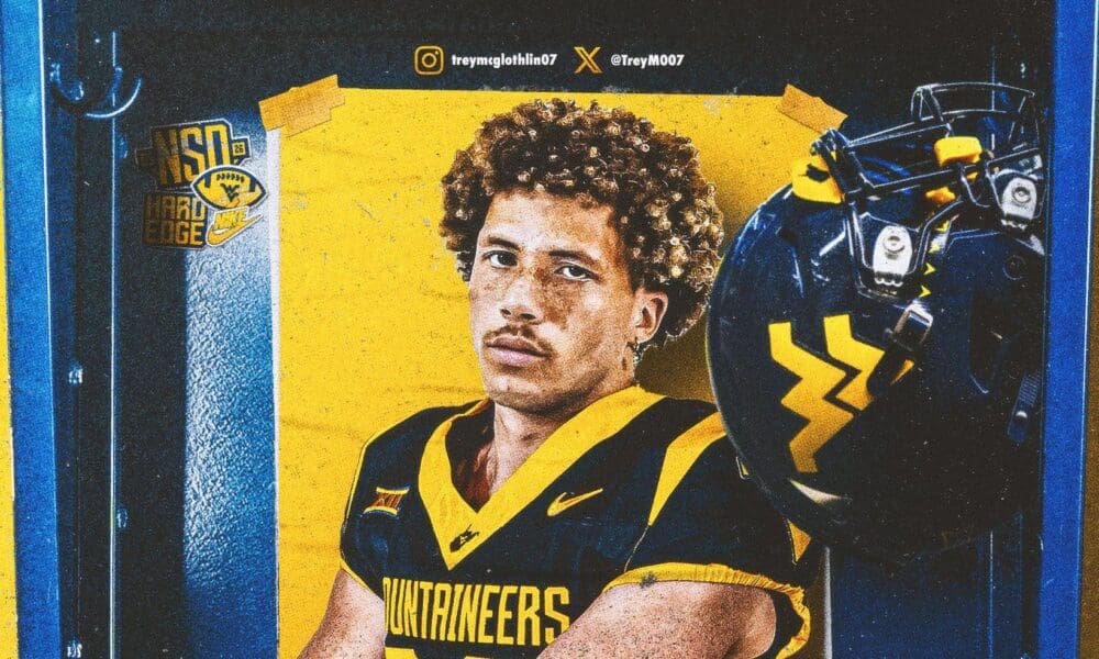 WVU Football LB Trey McGlothlin