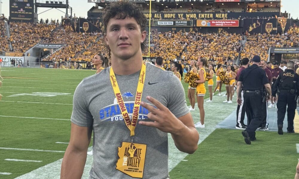 WVU Football LB recruit Broncs Baker