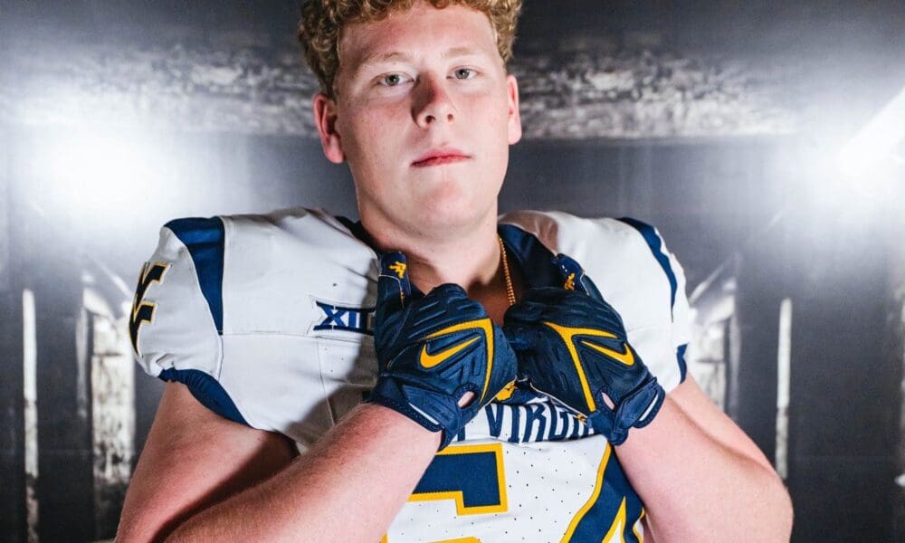 WVU Football OL Rhett Morris