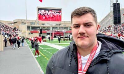 WVU Football OL recruit Mason McDermott at Indiana