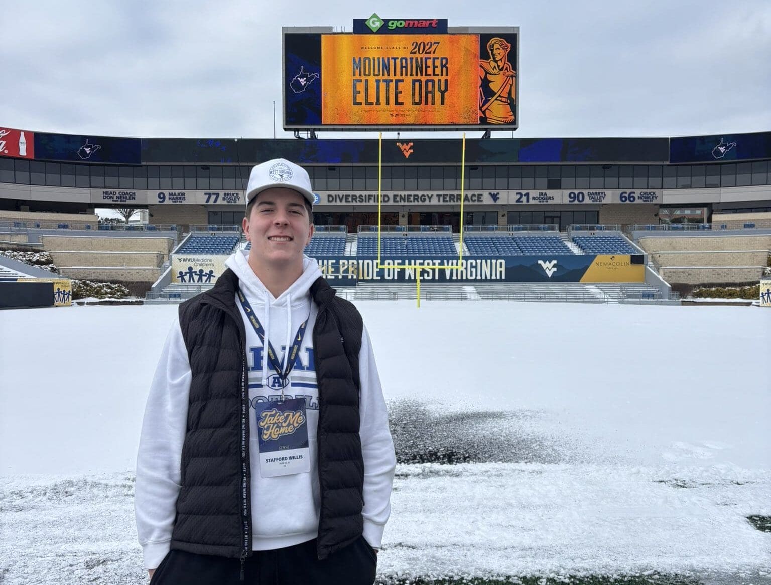WVU Football OL recruit Stafford Willis