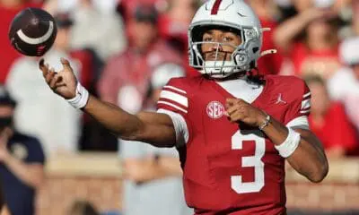 WVU Football QB Michael Hawkins with Oklahoma