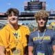 WVU Football QB recruit Maddox Twigg at game