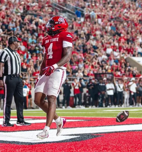 WVU Football RB Cam Cook with Jacksonville State