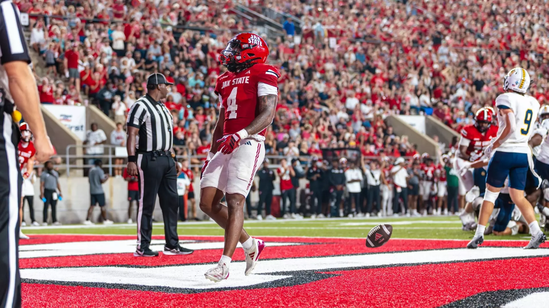 WVU Football RB Cam Cook with Jacksonville State