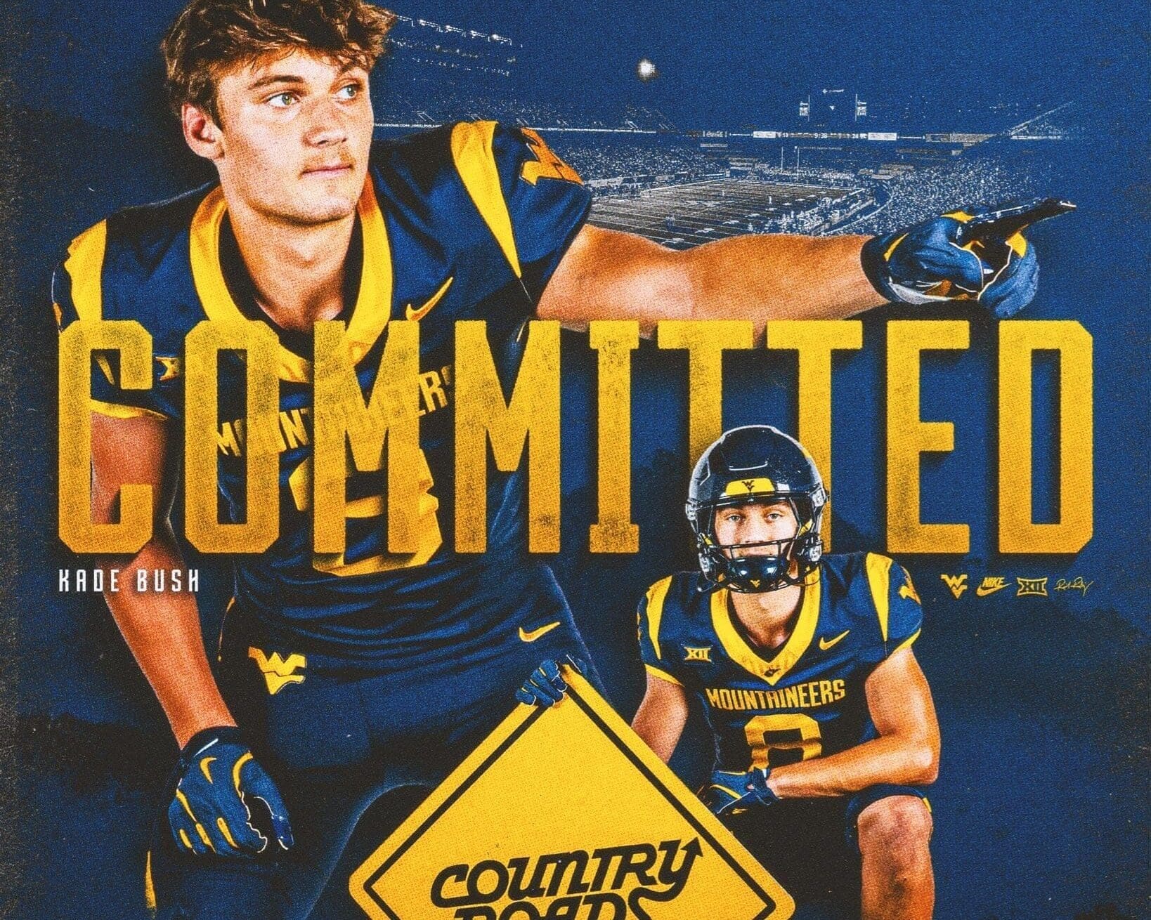 WVU Football TE Commit Kade Bush