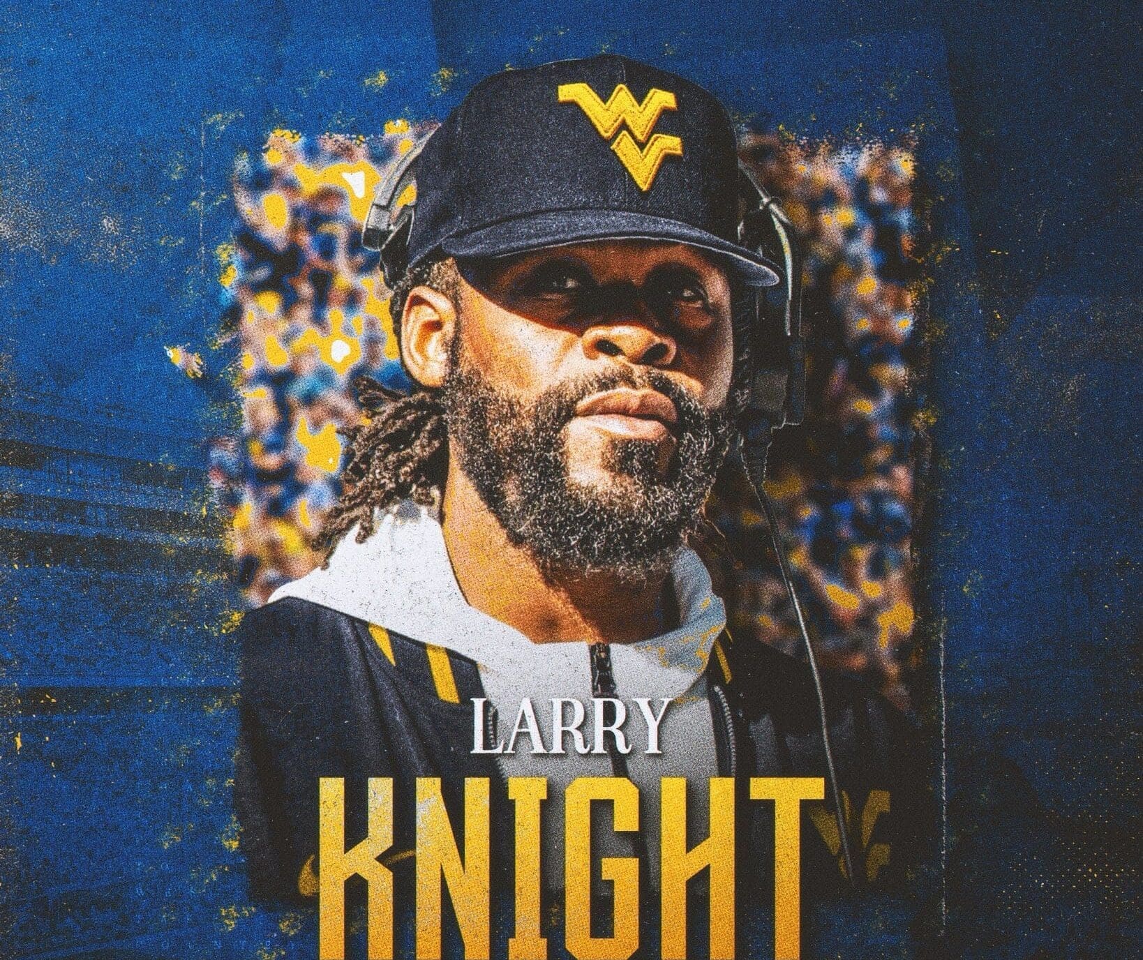 WVU Football coach Larry Knight