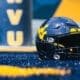 WVU Football Glossy Helmet