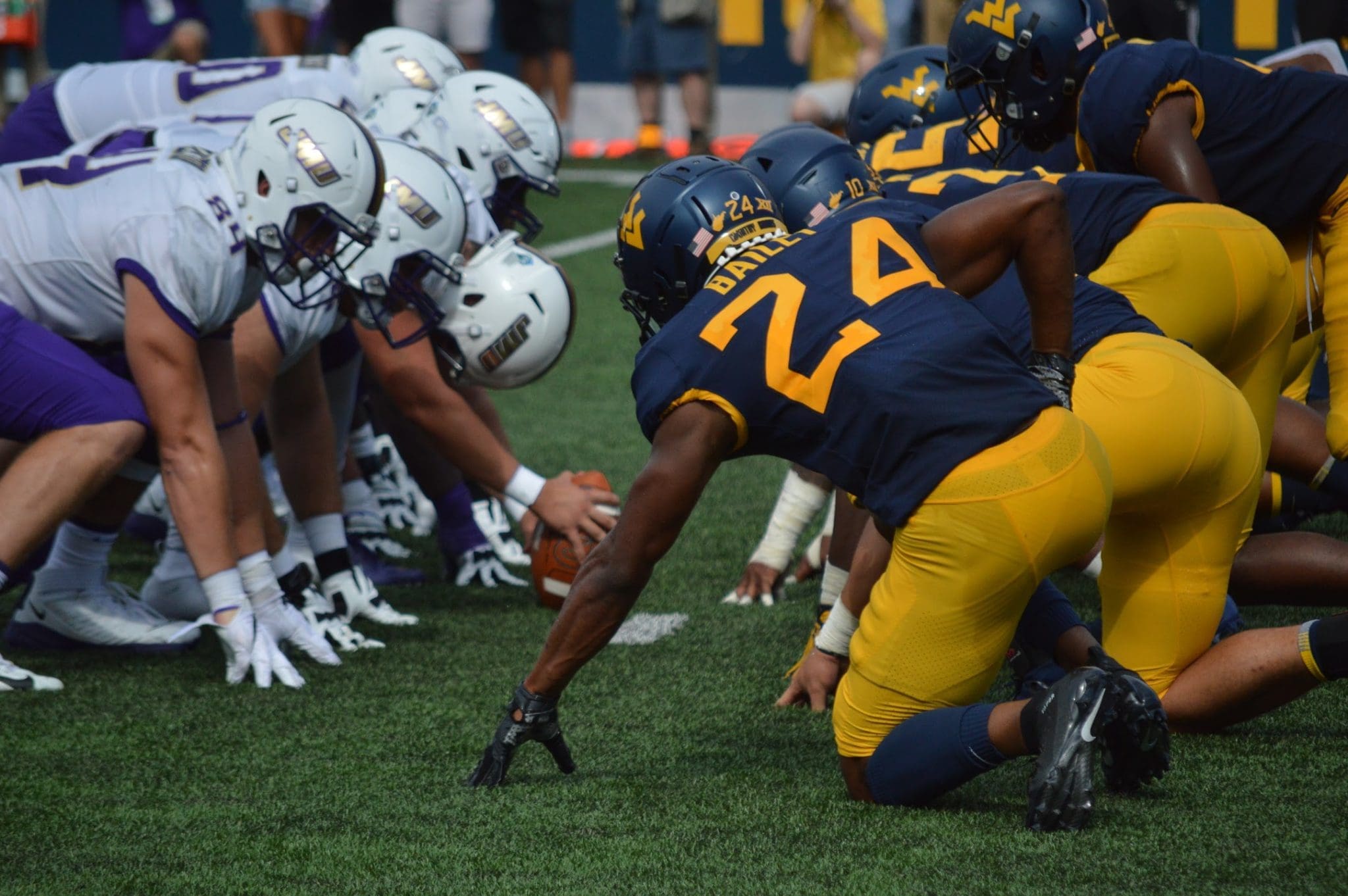 WVU football stock