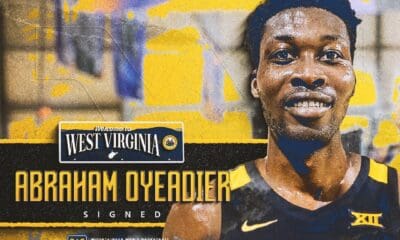 WVU Basketball center Abraham Oyeadier