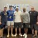 WVU Football staff with Brodie McWhorter