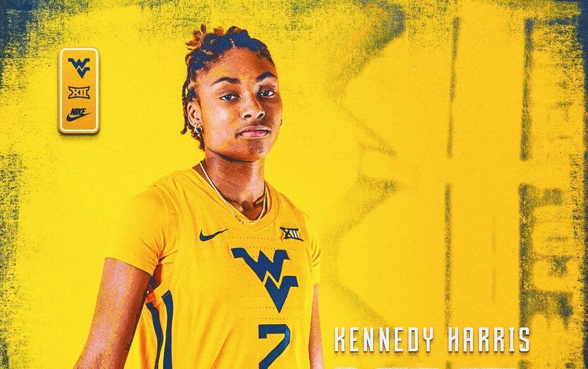 WVU Women's Basketball Kennedy Harris