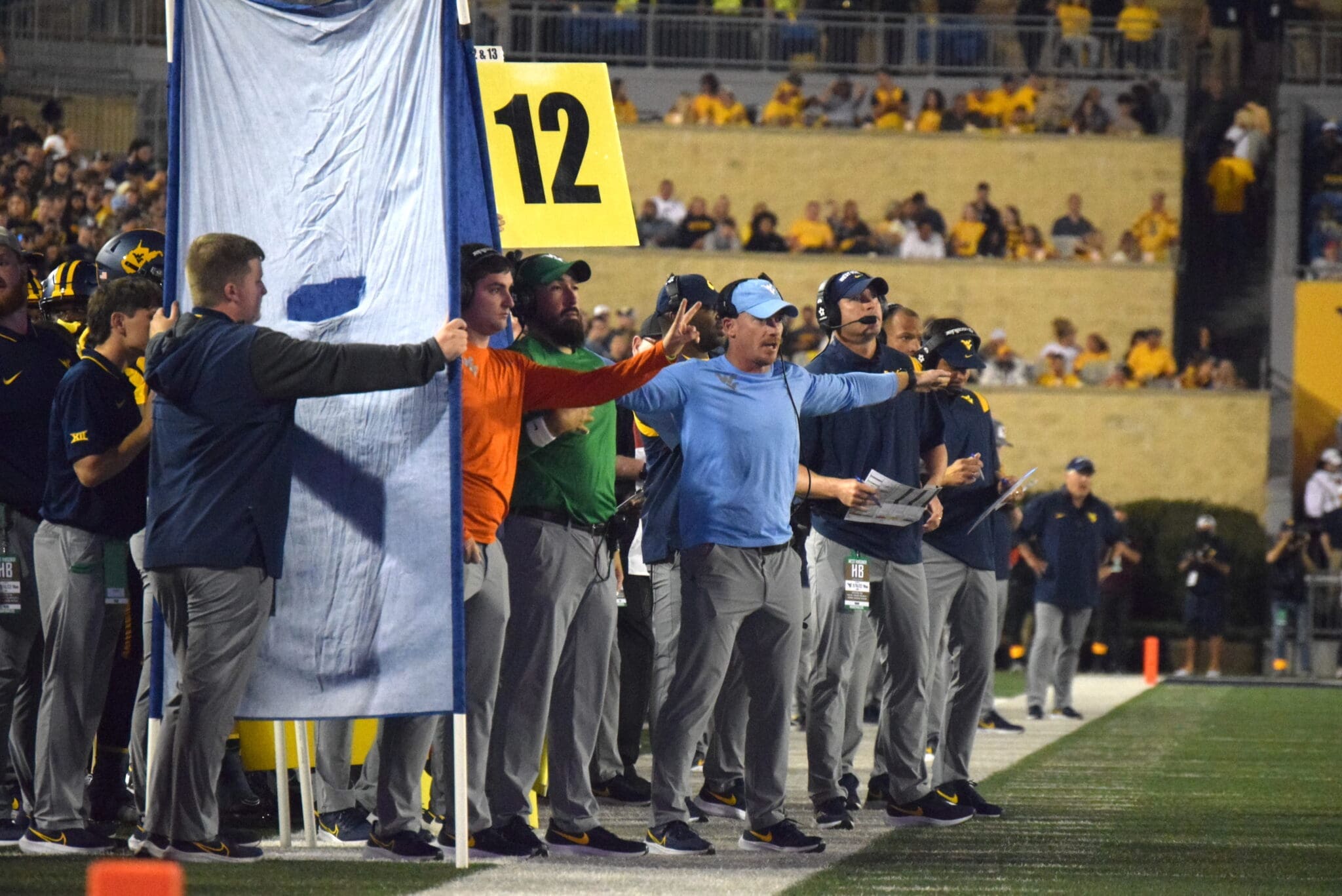 WVU Football Coaching Staff STOCK