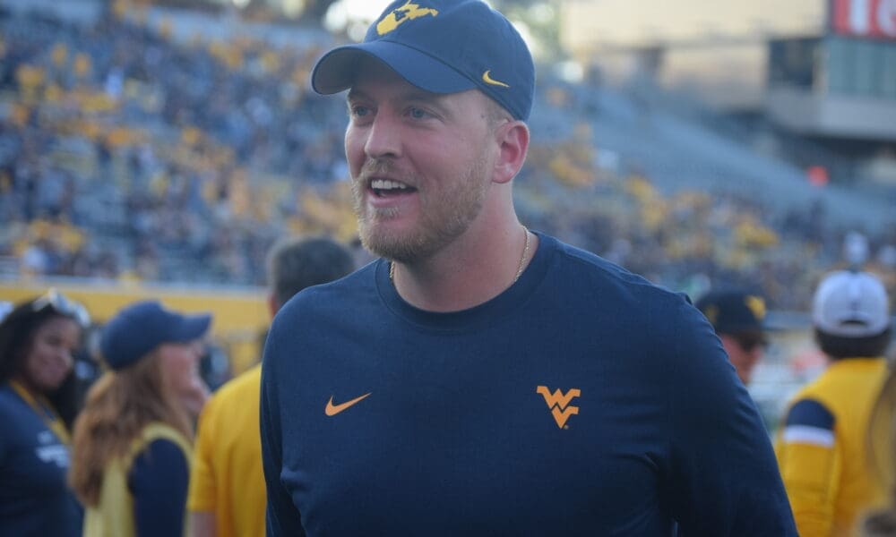 WVU Football TE coach Blaine Stewart