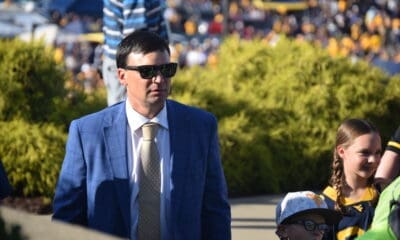 WVU Football HC Neal Brown Mantrip