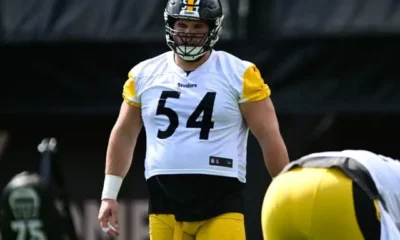 Zach Frazier with Steelers