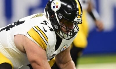 Zach Frazier with Steelers