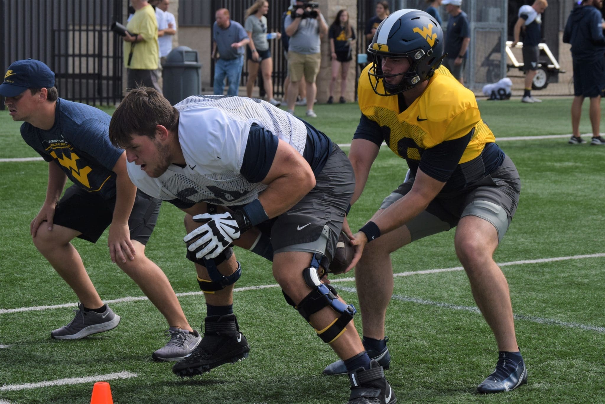 Zach Frazier and JT Daniels