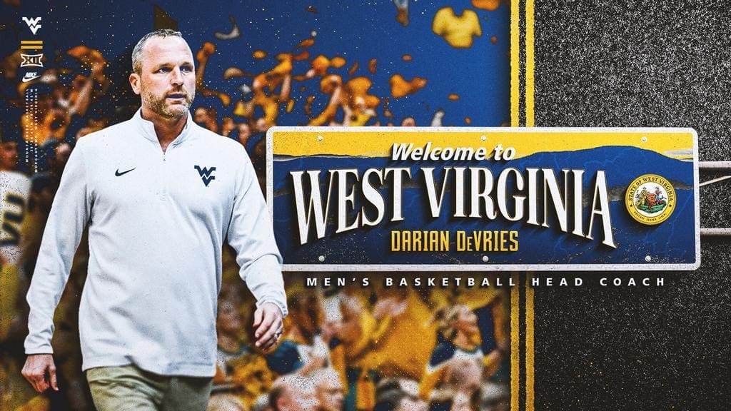 WVU Basketball HC Darian DeVries