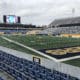 Empty WVU Football Milan Puskar Stadium