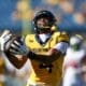 WVU Football WR Cam Vaughn catches a touchdown against RMU